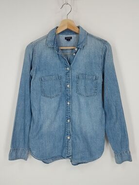 J. Crew Denim Button Down Shirt